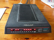 A dial up modem from the 1980s.